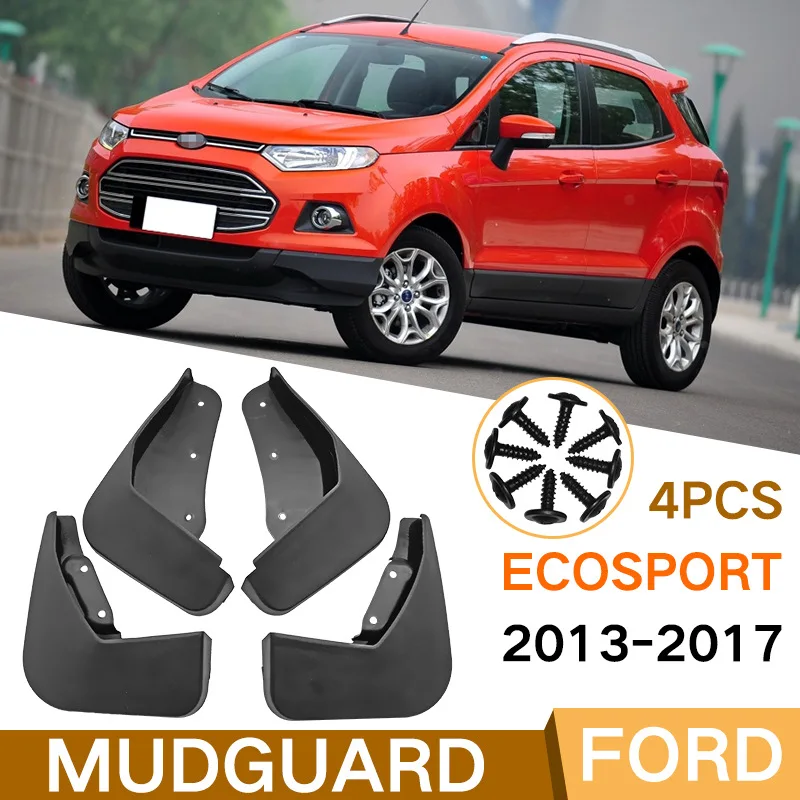 

Car Mud Flaps For Ford Ecosport 2013 2014 2015 2016 2017 Mudguards Splash Guards Fender Mudflaps Accessories