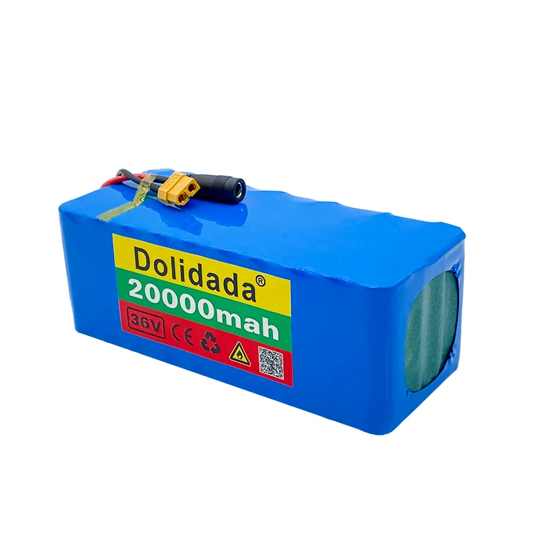 

36V 10S4P 20Ah battery pack 1000W high power battery 42V 20000mAh Ebike electric bicycle BMS 42v battery with xt60 plug+charger