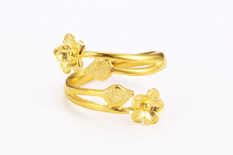 Новые модные африканские арабские женские кольца с цветами гламур Ближний