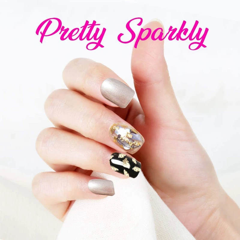 

Nails Rhinestones and Foils Flakes Professional Nail Decoration with Gems for Nails Stud Foil for Nails Art