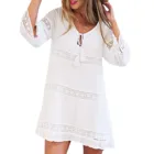 Женское летнее платье с кисточками, повседневное элегантное платье с коротким рукавом и круглым вырезом, женская одежда, Vestidos Mujer Verano 2021