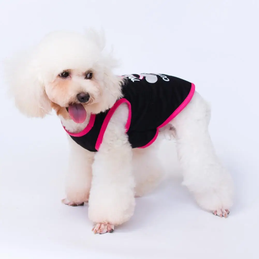 

Skin-friendly Breathable Pet Dog Sleeveless Shirt for Outdoor Activities