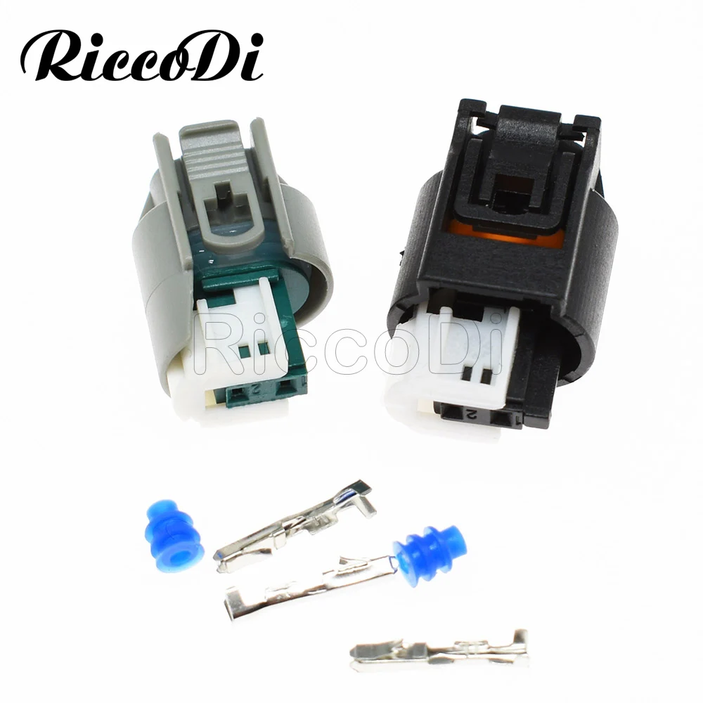 1/5/10/20Kit Tyco AMP 0 6 мм серии 2 Way Водонепроницаемый Черный серый цвет авто