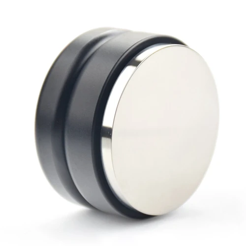 58.5MM Black 1 шт. Профессиональный кофе эспрессо Wbc из нержавеющей стали трамбовочный 58,5 мм регулируемый Молот макарон - Цвет: 58.5MM Black