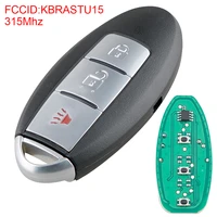 315mhz 3 buttons remote car key kbrastu15 keyless entry transmitter automobile key for nissan murano 2003 2004 2005 2006 2007