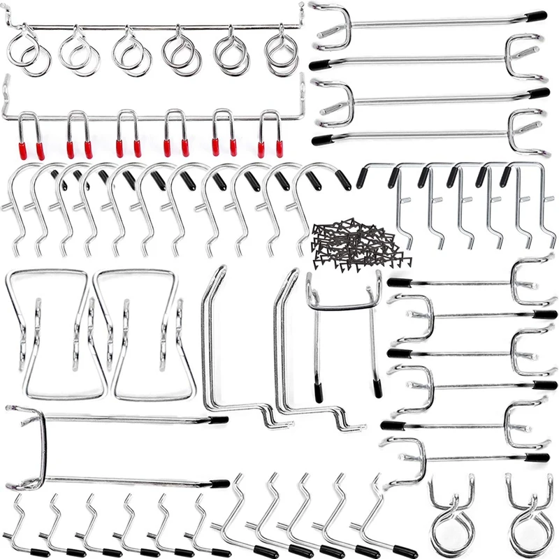 Pegboard Крючки ассортимент домашние крючки для хранения система Peg доска инструмент