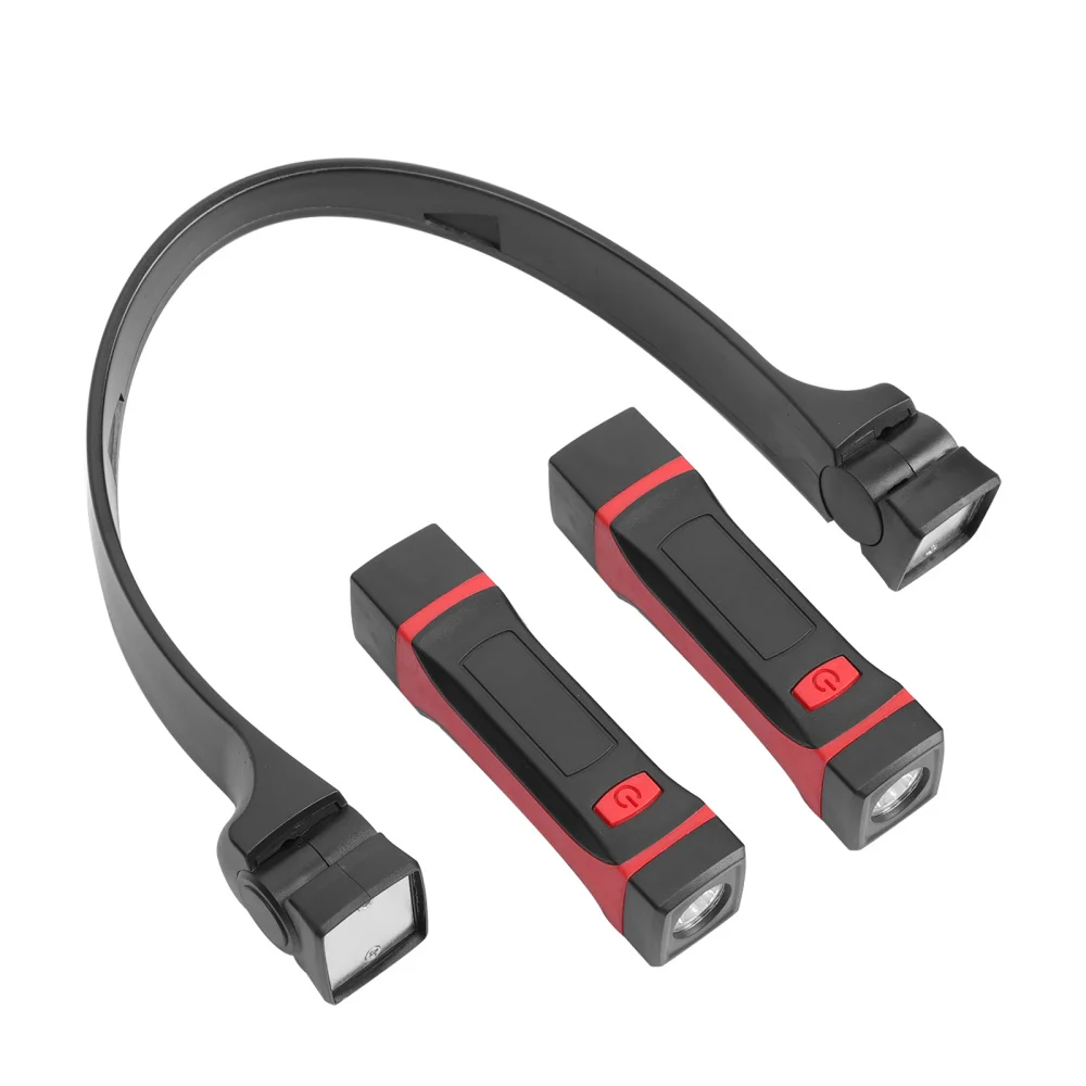 

Lampara LED de lectura de libros para el trabajo al aire libre, luz colgante multifuncional para el cuello, 1 unidad