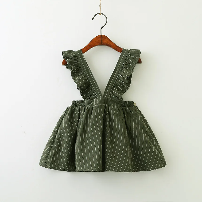 

Girls' Cute Baby Stripe Dress Casual Joker Children's dress