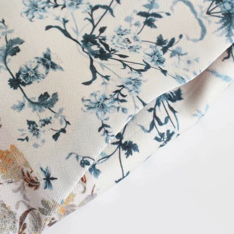 

Casual Women Vintage Placement Print Straight Pants Hot Sale Lady Elastic Waist Chic Loose Trousers P2171