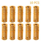 Компрессионные пружины для материнской платы 3D принтера, легкая нагрузка для Creality CR-10 10S S4 Ender 3, тепловые пружины, нижнее соединение, выравнивание