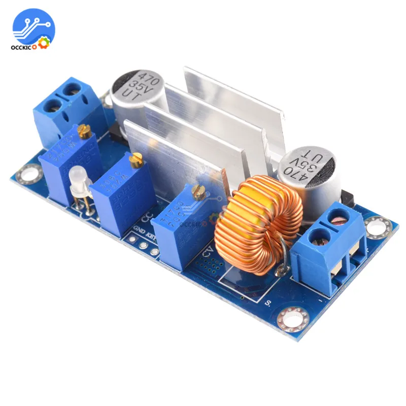 XL4005 5A литиевая зарядная плата для Arduino с регулируемым блоком питания CC/CV 4 5-30 в |