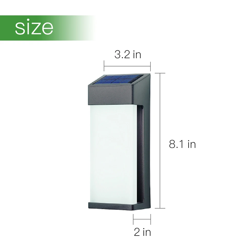 Solar Lights Outdoor Wall Lamp Garden Light Waterproof Shed LED Lighting on LSS555 | Освещение