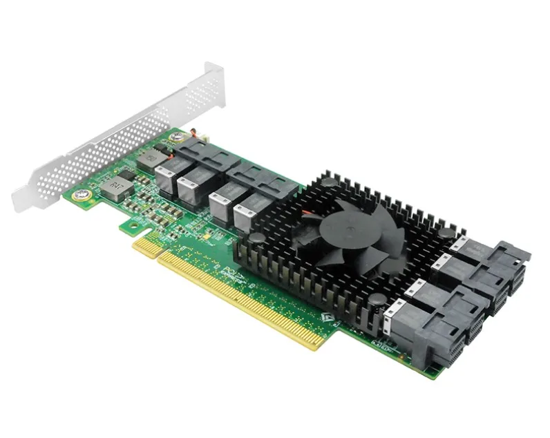 

Плата расширения Panto PCI express Gen 3 X16 до 8 port U.2 sff-8643 NVME
