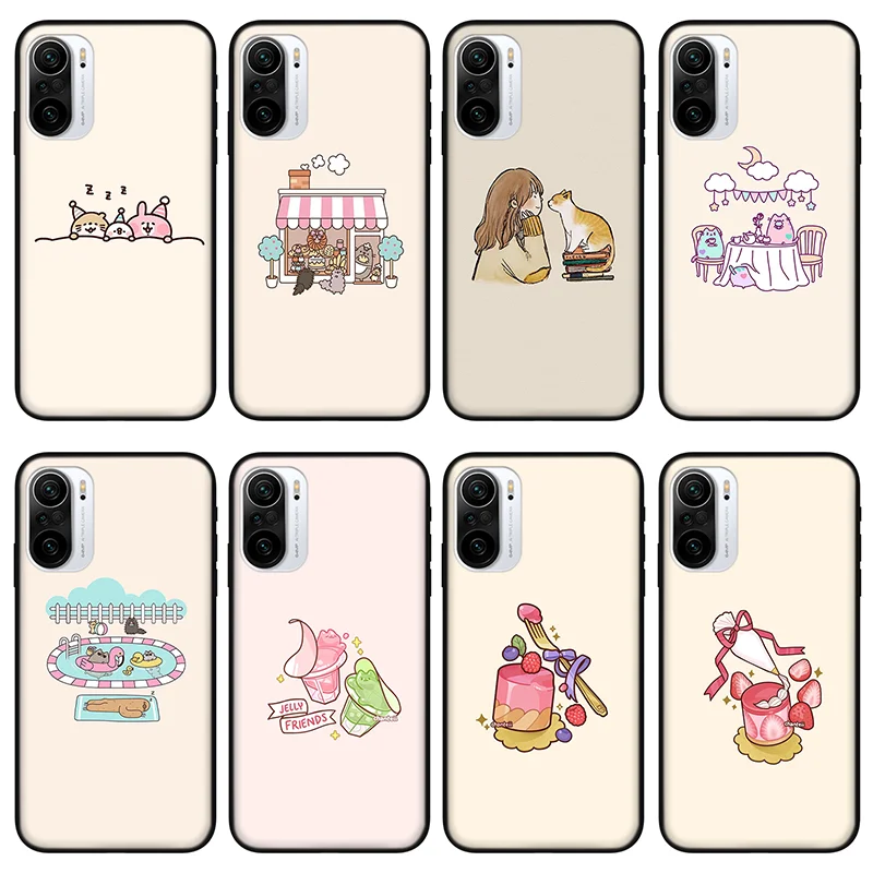 

Чехол для телефона с рисунком хаки для Xiaomi Mi 10 11 Ultra K40 Lite Pro, силиконовый чехол для Xiaomi POCO F2 F3 M3 X2 X3