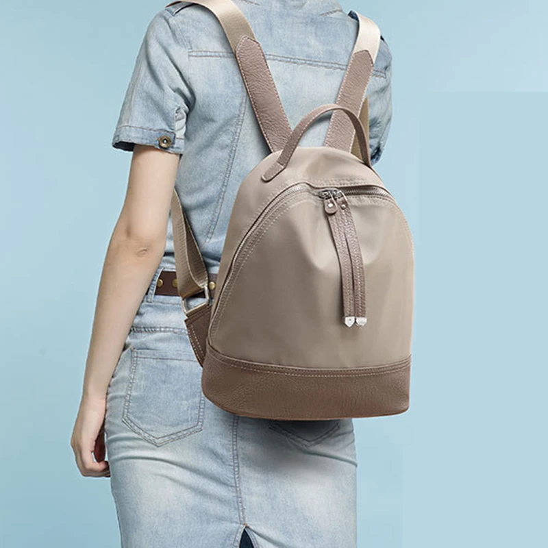 Женский нейлоновый рюкзак повседневная школьная сумка для девочек подростков