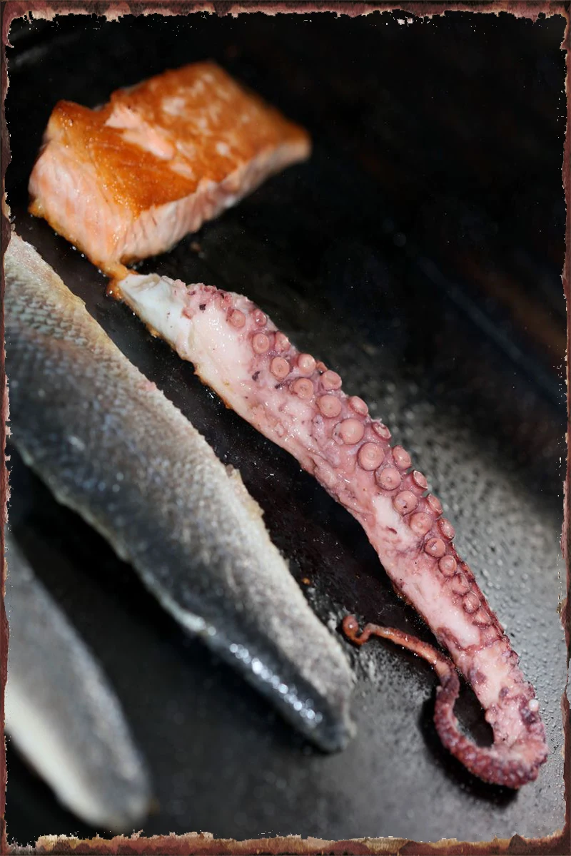 

Жестяная Табличка в греческом стиле с изображением рыбы на гриле, жестяные таблички, Настенный декор, украшение для комнаты, Ретро винтажны...