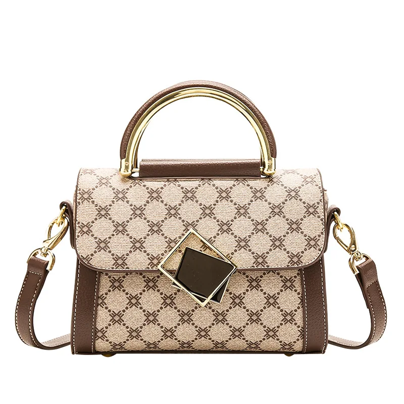 

Retro Plaid Buckets for Women Luxury Brand Women Handbags Genuine Leather Purses and Handbags Carteras Mujer De Hombro Y Bolsos
