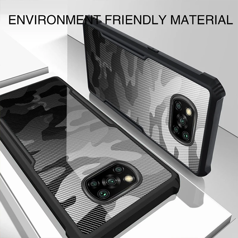 

For Xiaomi Poco X3 NFC Airbag Shockproof Rzants Case Armor Anti-fall Shell Phone Back Cover for Poco X3 NFC funda