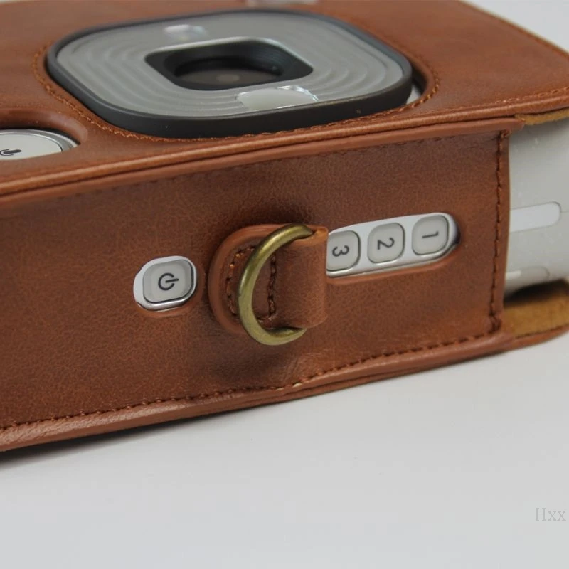 Высококачественная сумка из искусственной кожи в кожаном футляре для Fuji Fujifilm Instax Mini Liplay Kit