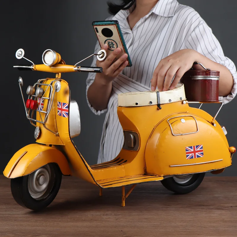 Американская Ретро овечья педаль модель мотоцикла ностальгическая домашняя