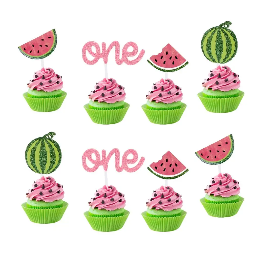 Декор для летней вечеринки арбуз вечеринка 1 й день рождения гавайская летняя