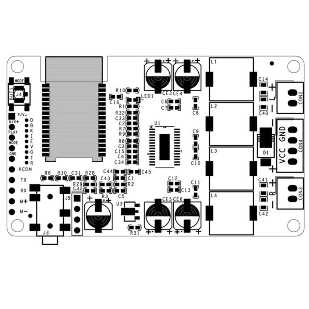 Taidacent Ble 5.0 TWS Speaker Tda3116d2 Digital amplifier Bluetooth-compatible 5 Wireless Power Amplifier Board 10 Watt | Электроника