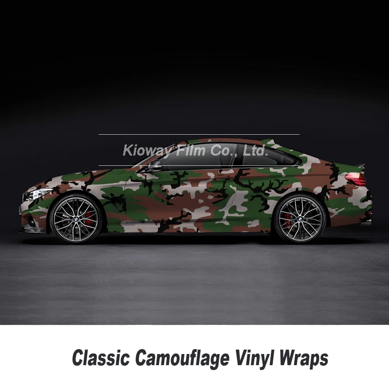 Оптовая продажа желтый камуфляж виниловая пленка наклейка воздушный пузырь