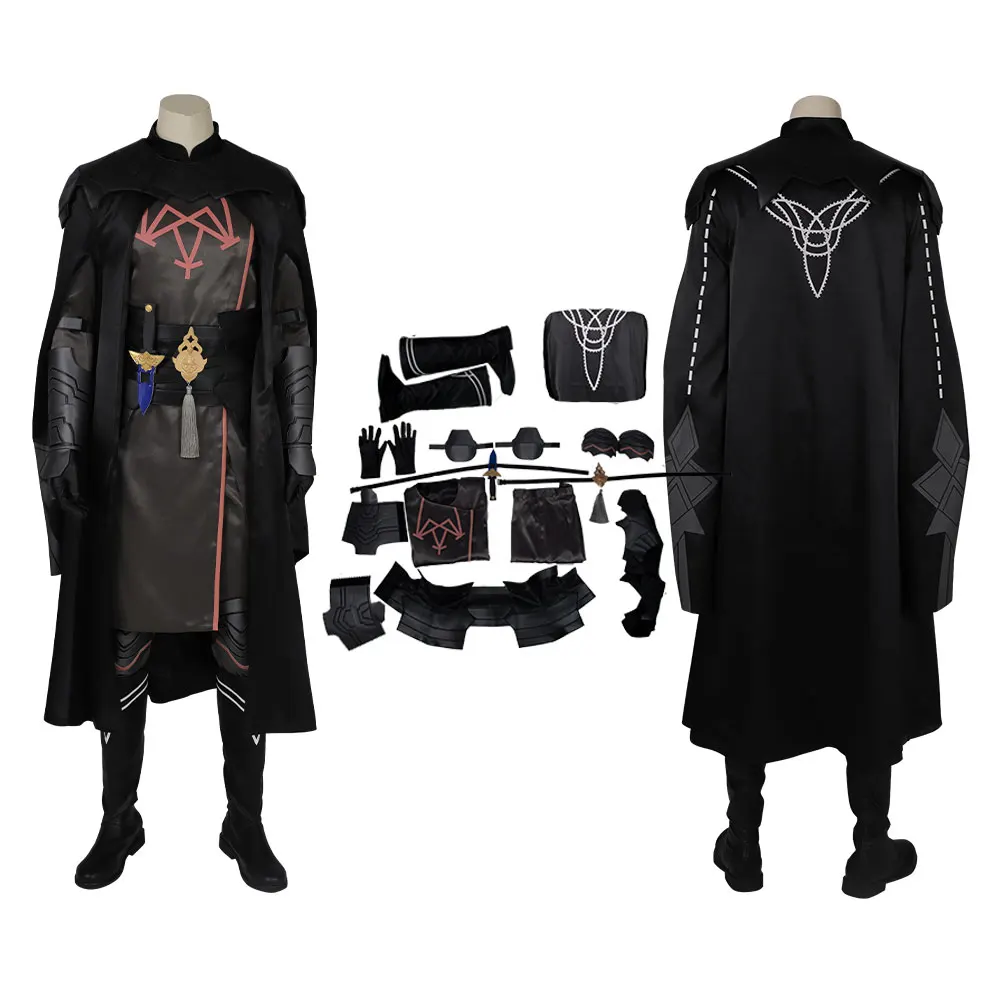 Пожарная эмблема три дома Byleth Косплей Хэллоуин костюмы для мужчин взрослый