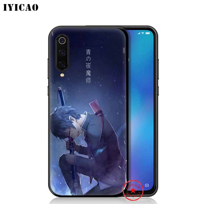 IYICAO аниме &quotсиний экзорцист&quot мягкий чехол для Xiaomi mi A3 A2 A1 9T CC9E CC9 9 8 6 Se Lite F1 макс 3