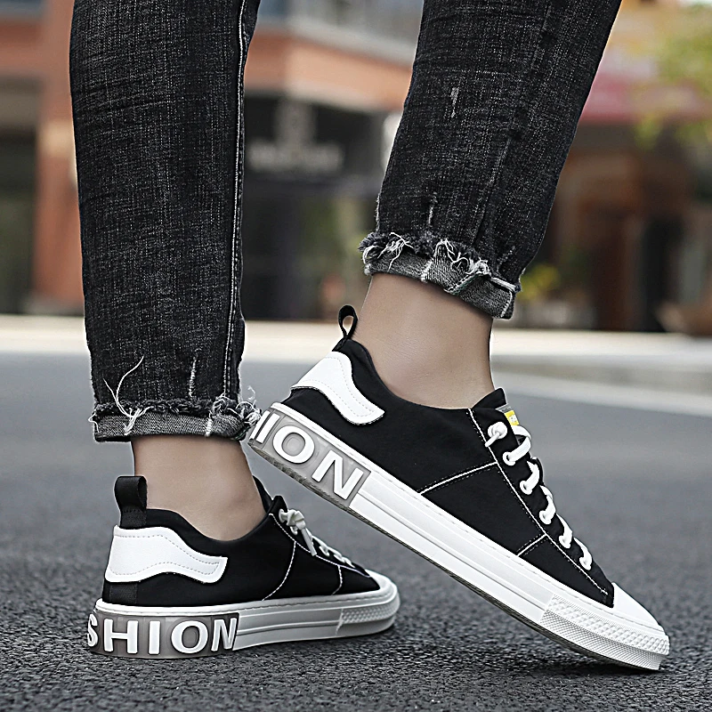 

Men Leisure Shoes Sneakers Men Casual Mens Shoes Fashion Flat Light Breathable Zapatillas Informales Hombre Canvas