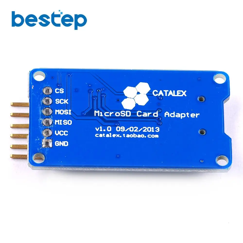 Модуль считывания карт Micro SD с интерфейсом SPI и чипом преобразователя уровня для