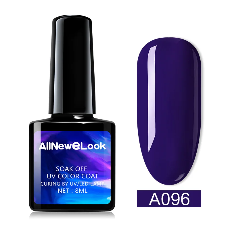 096 Allnewelook нейл-арта светодиодный лак для ногтей продукты для профессионалов UV лампа длительного действия Гель-лак для ногтей, Цвет 8 мл 120 Цвет лак - Цвет: 096