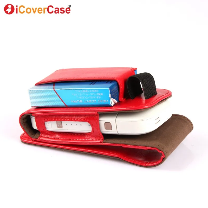 Кожаный чехол-держатель для электронных сигарет iQOS чехлы аксессуары | Мобильные