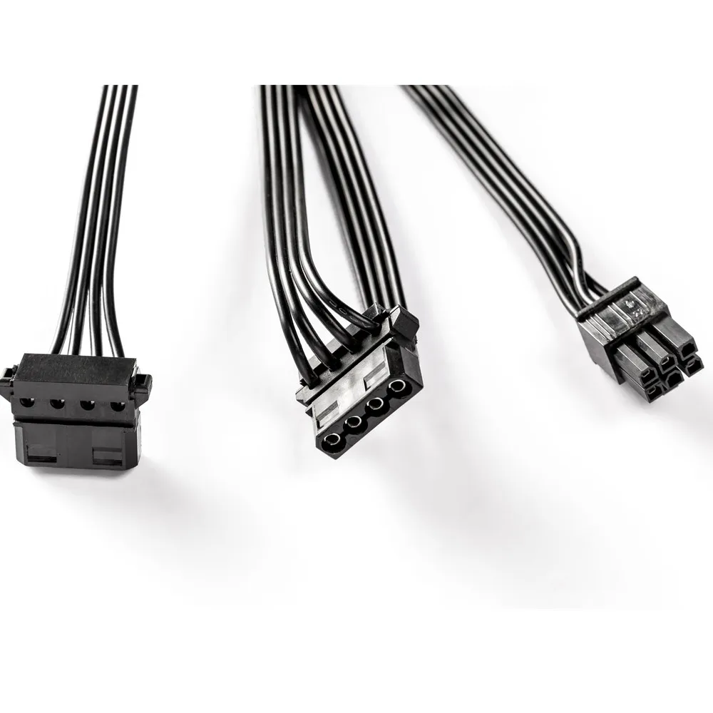 PCI Express 6Pin к 3 периферийный 4Pin кабель питания Molex GPU 6 Pin IDE для модульного блока CORSAIR