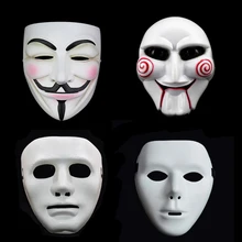 Party Anonymous Masks Halloween Movie Theme Face Masks For Adult Cosplay Film Costume Props Mask Horror Mask Gift For Kids