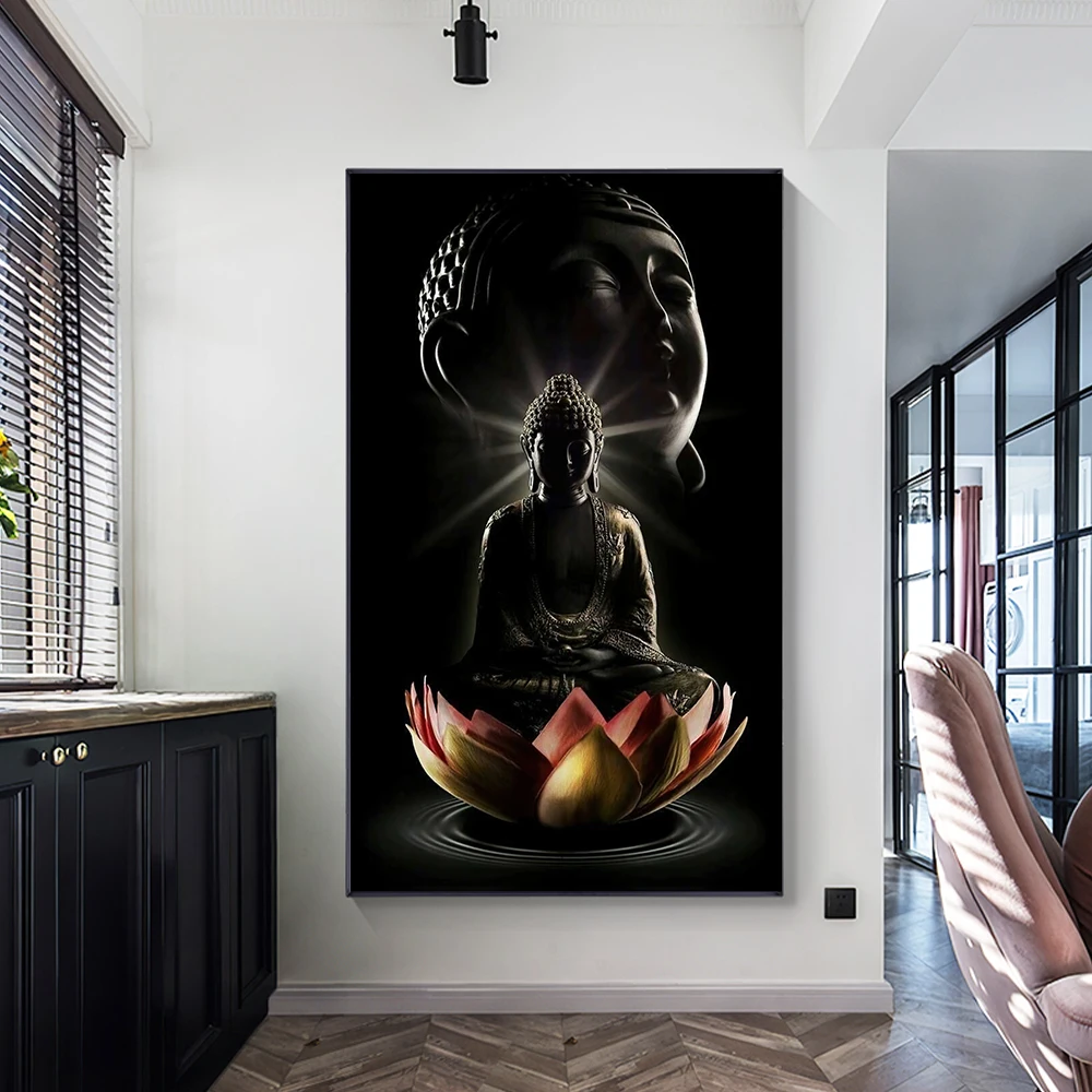 

Canvas Paintings Buddhism Posters Wall Decor God Buddha Wall Art Canvas Prints Buddha Canvas Art Pictures Home Decor No Frame