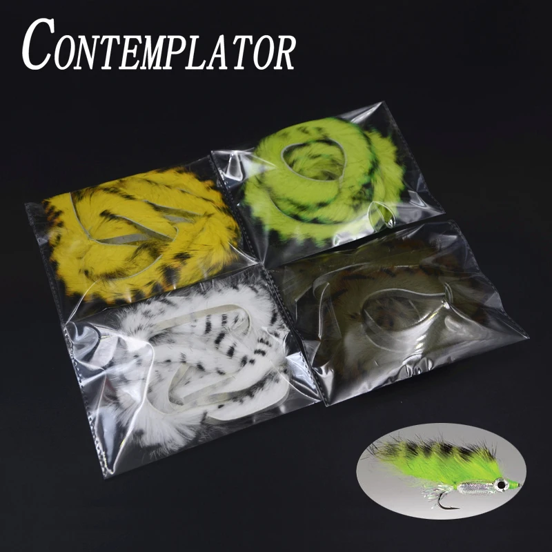 CONTEMPLATOR 6 дополнительных цветов черные полоски для вязания кроликов материал