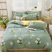 bedding set single double queen king size bed sheet quilt sets bedclothes nordic lattice duvet cover 240x220 pillowcase printed