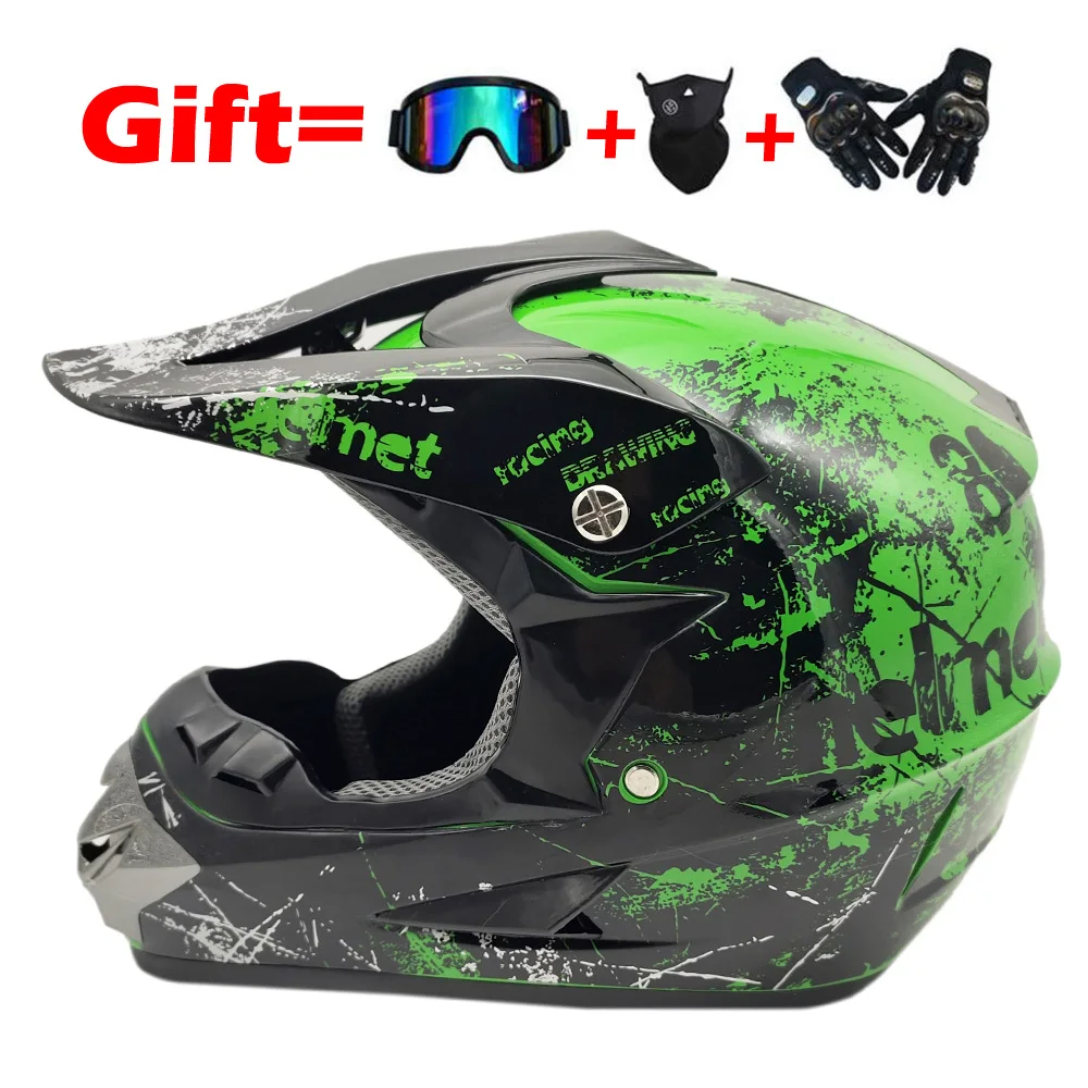 Шлем для бездорожья мотокросса мотовездехода байка горного велосипеда DH