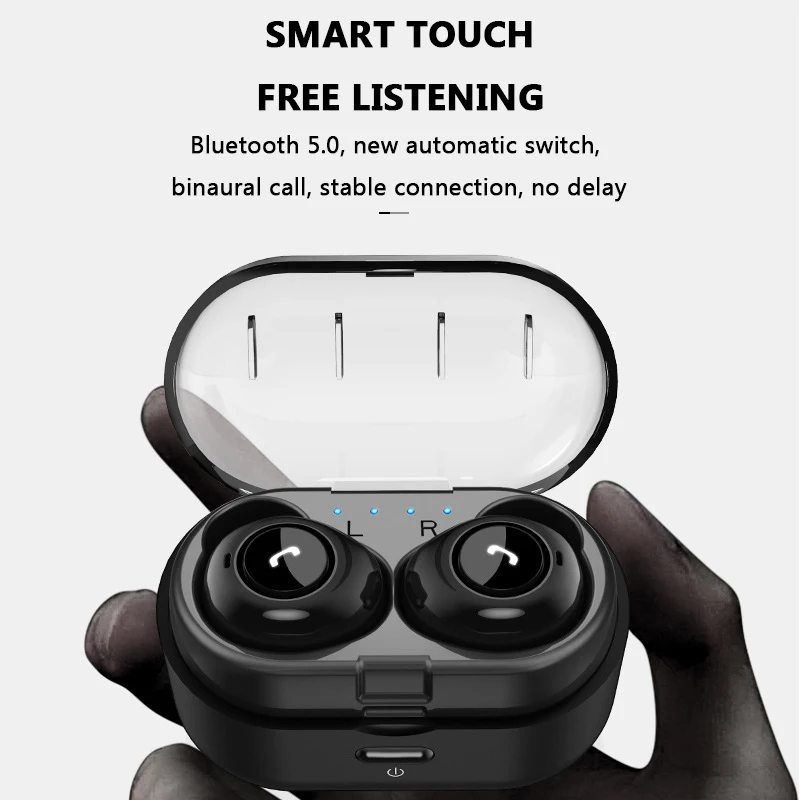 Новые Bluetooth наушники 5 0 M6S TWS IOS Android беспроводные Спортивные водонепроницаемые