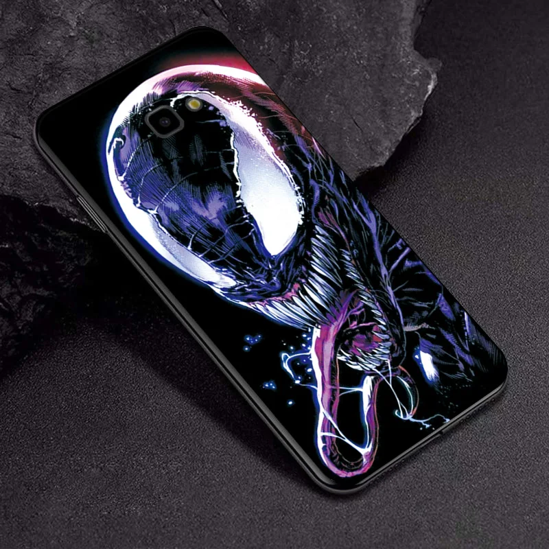Черный ТПУ чехол для телефона Venom Joker для samsung Galaxy J7 Prime чехол для samsung J2 J5 Prime J7 J3 J4 J6 Plus - Цвет: TPUBLK664