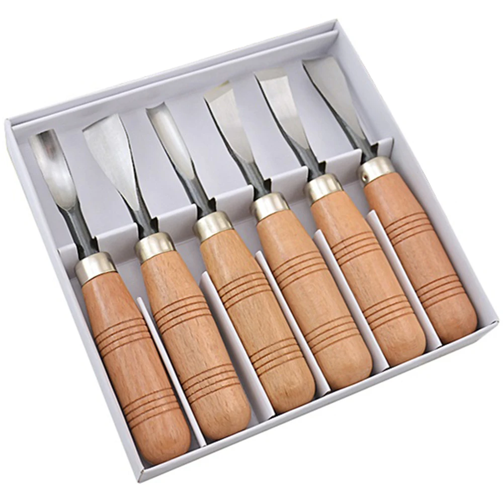 8 шт. набор резьбы по дереву резной нож чип детали ржавчины профессиональные