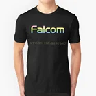 Модная Винтажная футболка с логотипом Falcom, футболки с логотипом Falcom, с изображением мф Тропы холодной стали, Легенда героев