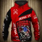 PLstar Космос Новая мода животных рыбалка арт Harajuku Повседневный Спортивный костюм Смешные 3D печать толстовкиСвитшоткурткаМужская Женская-34