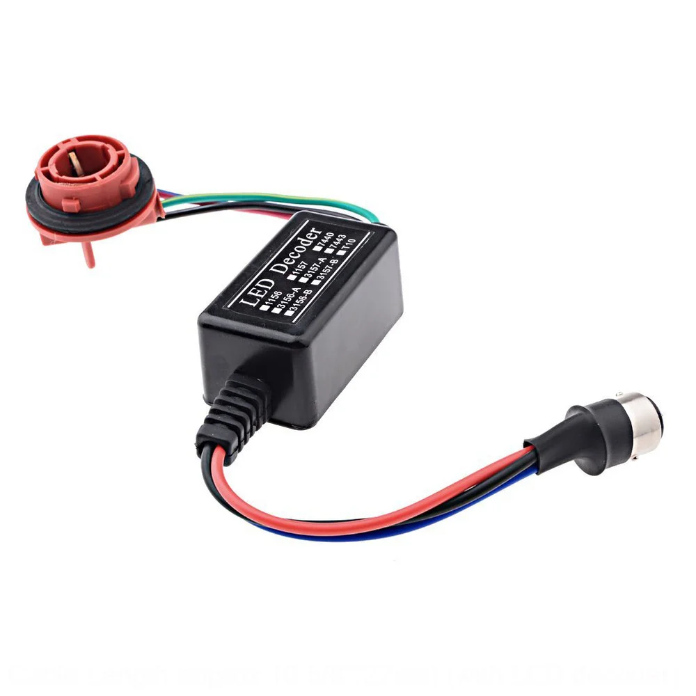 

2pcs 1157(150 Degree) LED Load Resistor Decoder Light Warning Error Canceller for LED Turn Signal Reverse Backup Bulb