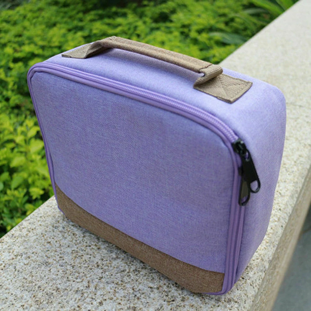 Упаковка органайзер чехол из парусины анти шок молния прочная компактная