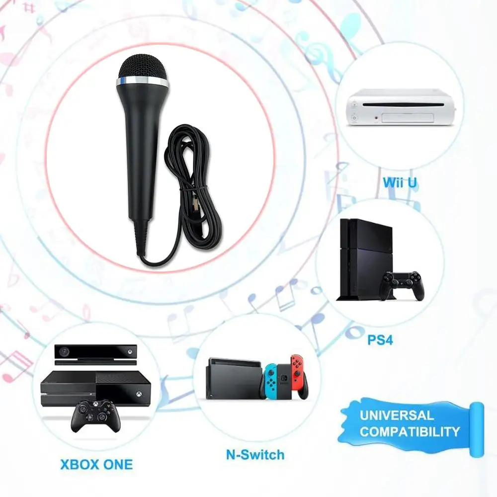 Универсальный USB проводной микрофон для PS3 PS4 Xbox one/Xbox one тонкий геймпад 360/Xbox 360 Slim