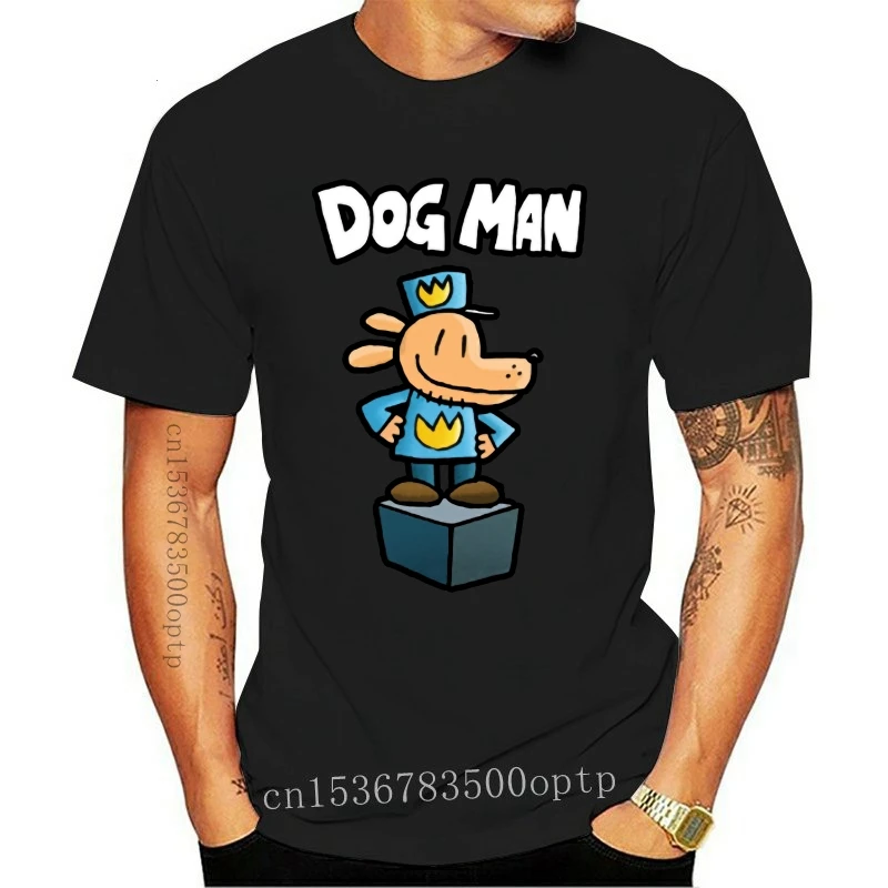 Футболка с надписью Dog Man мужские подарки собака книга Merch влюбленные капитан
