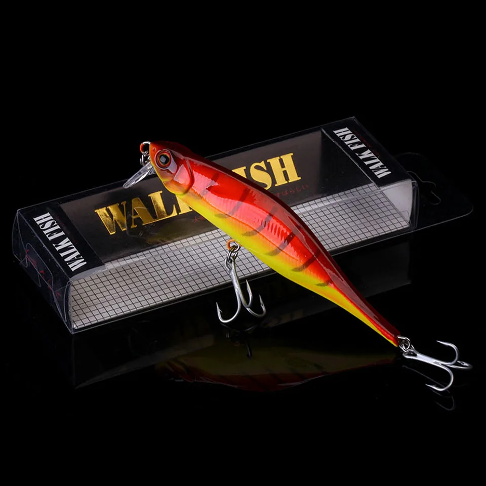 WALK FISH новая приманка для рыбной ловли гольян жесткая искусственная приманка 3D глаза 10 см 11,3 г воблеры пластиковые приманки для рыбы Pesca