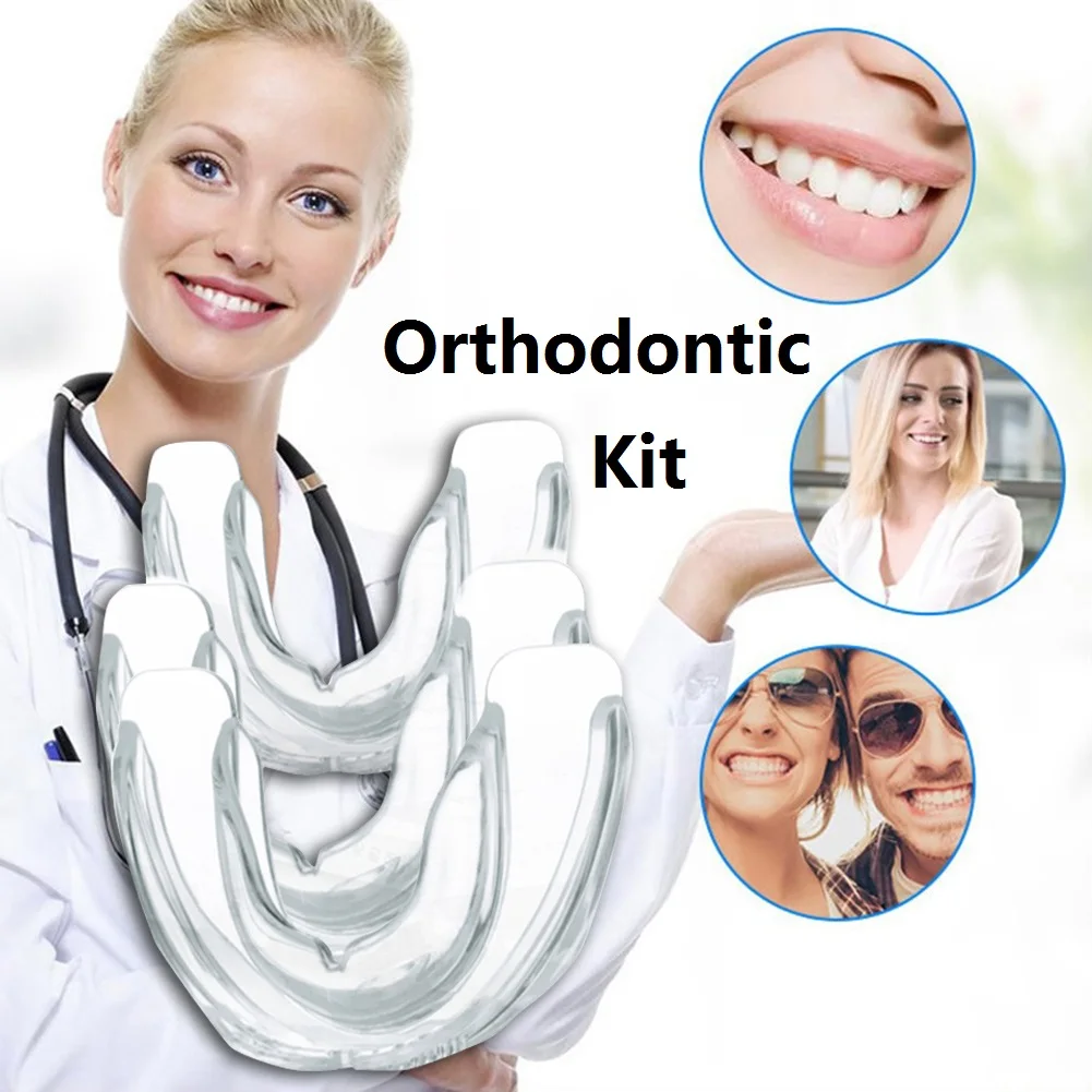 Ортодонтические зубные щетки Защита зубов ночная защита капы для бруксизма